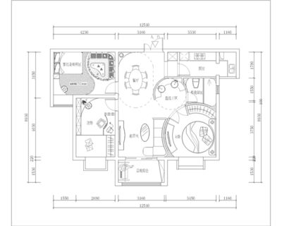 合景領峰邱宅設計概念 姚榮與Allan的設計師家園，于平面中構筑生活美學