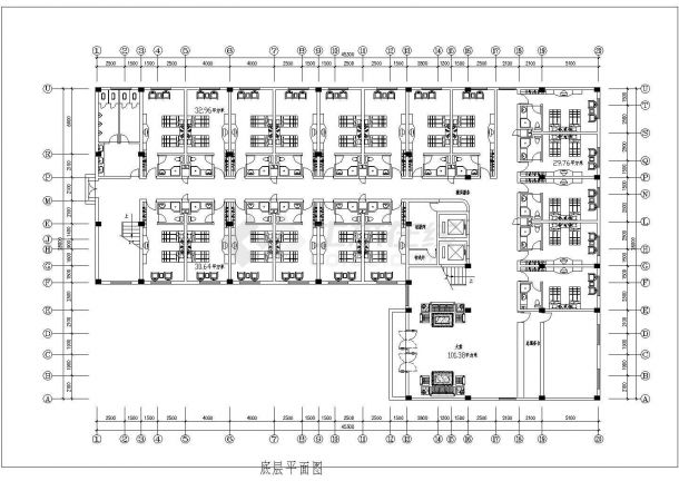 某小型賓館建筑CAD平面設計圖解析與規(guī)劃要點