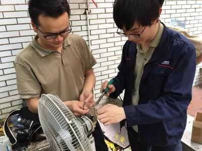 荔灣金道社區(qū) 學雷鋒樹新風，共建幸福家園，電氣機械檢測服務暖人心